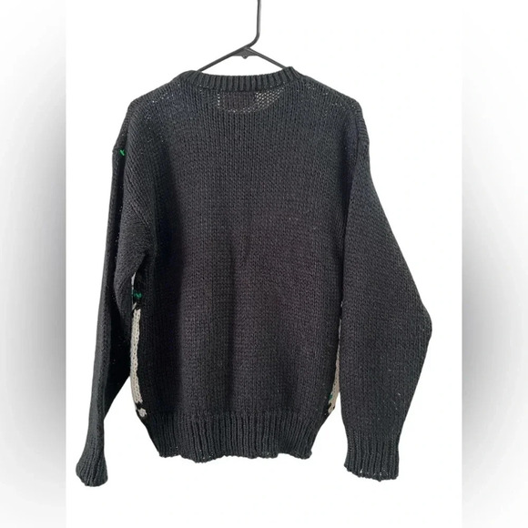 Vintage hand knit Christmas sweater - Picture 4 of 4